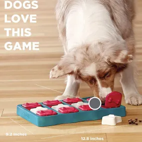1 PC Mobile Treasure Box Leaking Food Interactive Brick Intelligence Dog Food Feeder Toys