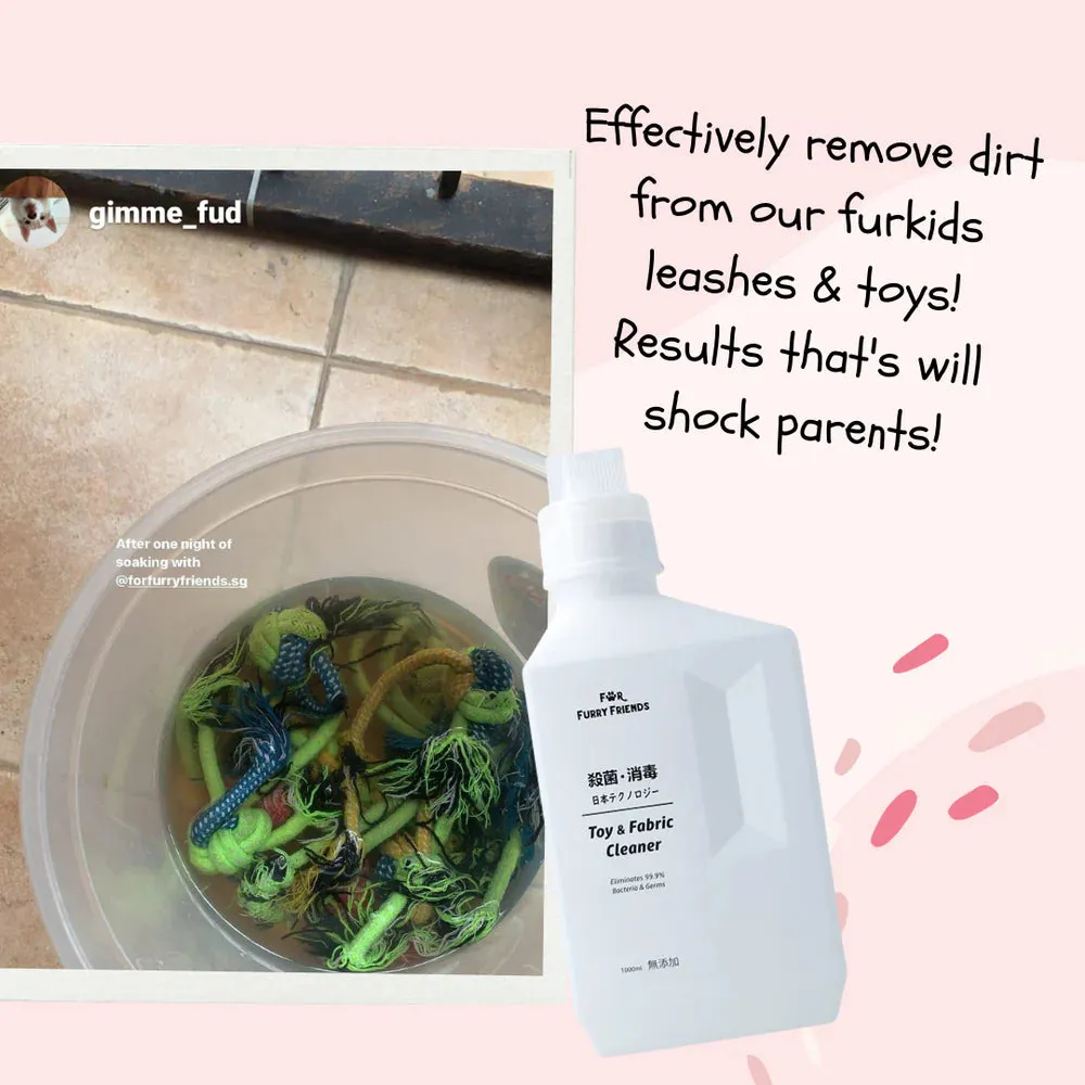 10% OFF: For Furry Friends Toy & Fabric Cleaner