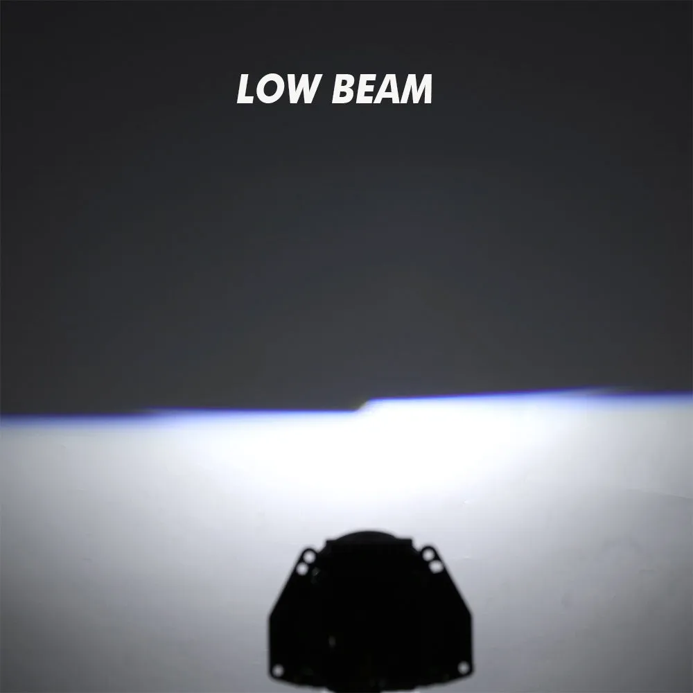 3 Inch 136W 6000K Double Hyperboloid Bi-LED Projector Laser LED Fog Light
