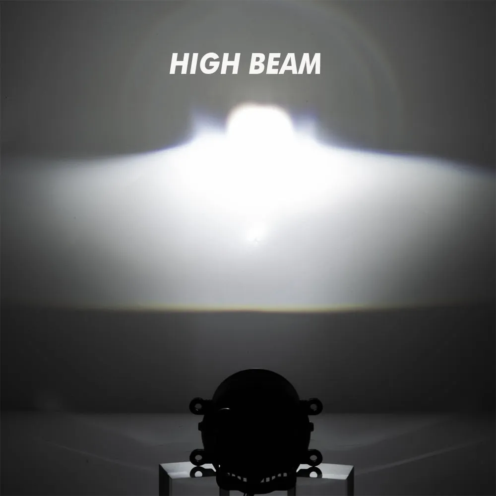 3 Inch 136W 6000K Double Hyperboloid Bi-LED Projector Laser LED Fog Light