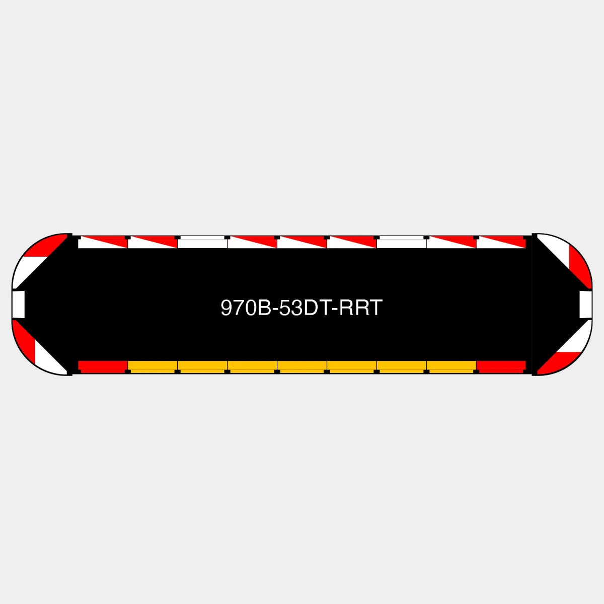 53" Black Widow Series NFPA LED Light Bar w/o Preemption