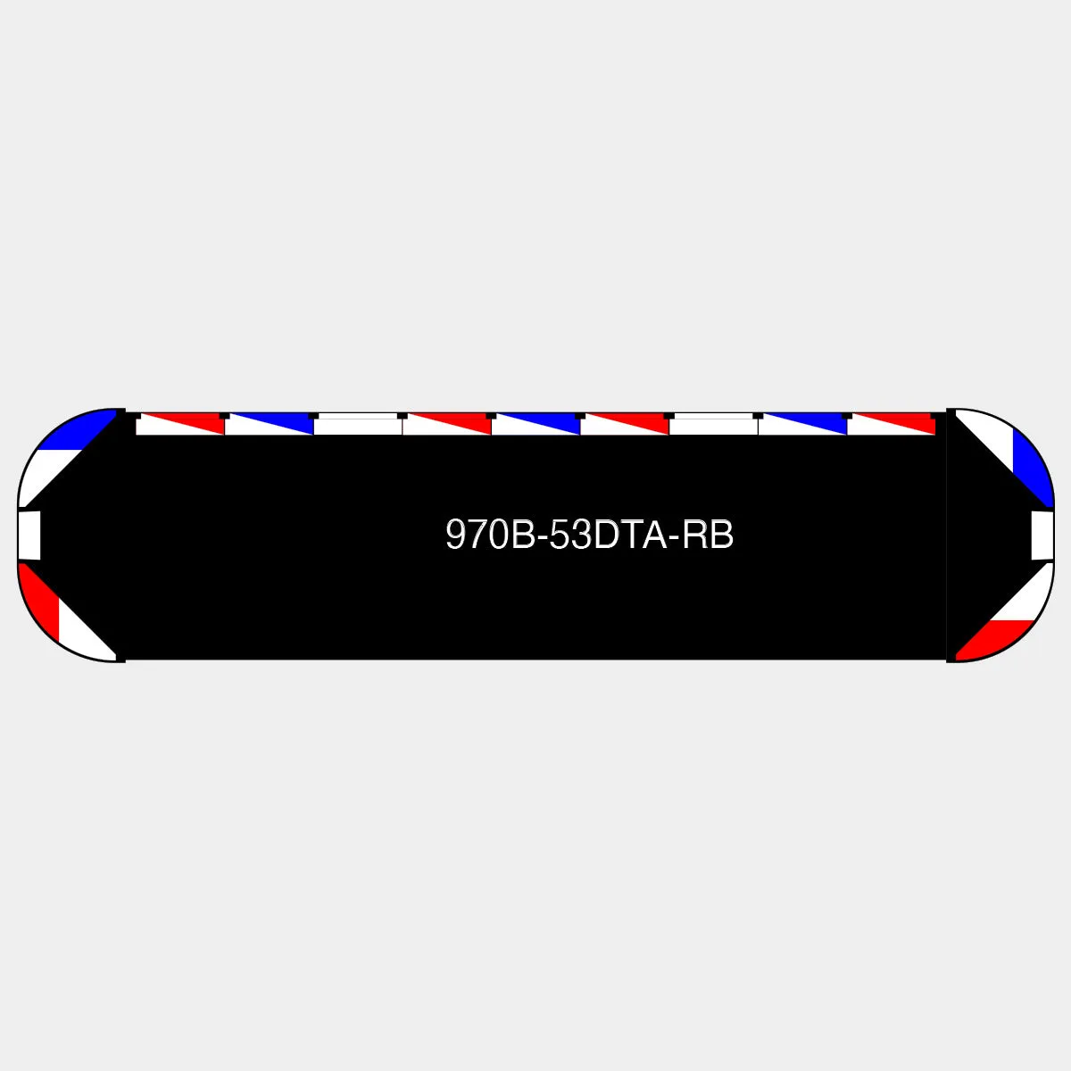 53" Black Widow Series NFPA LED Light Bar w/o Preemption