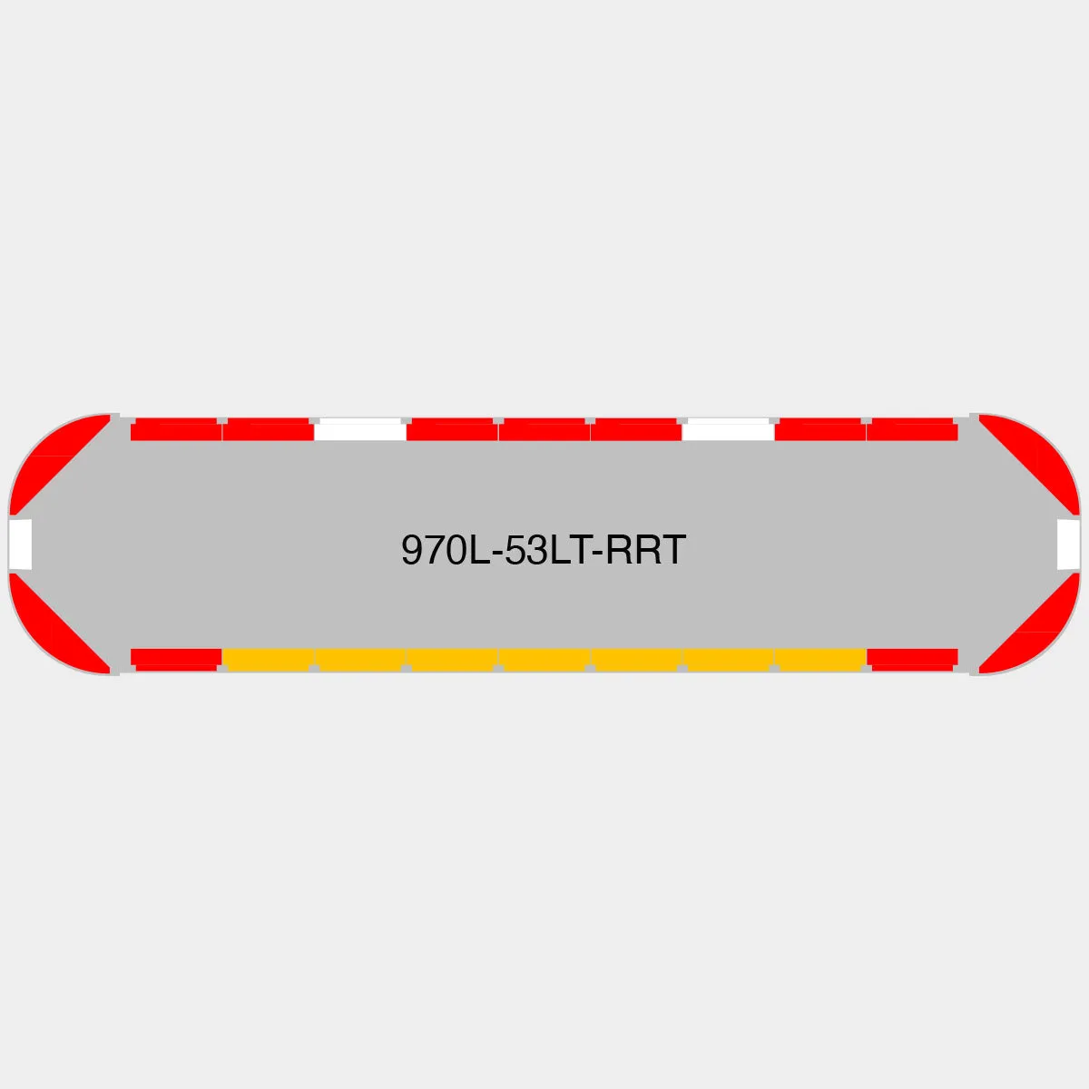 53" Scorpion Series NFPA LED Light Bar w/o Preemption