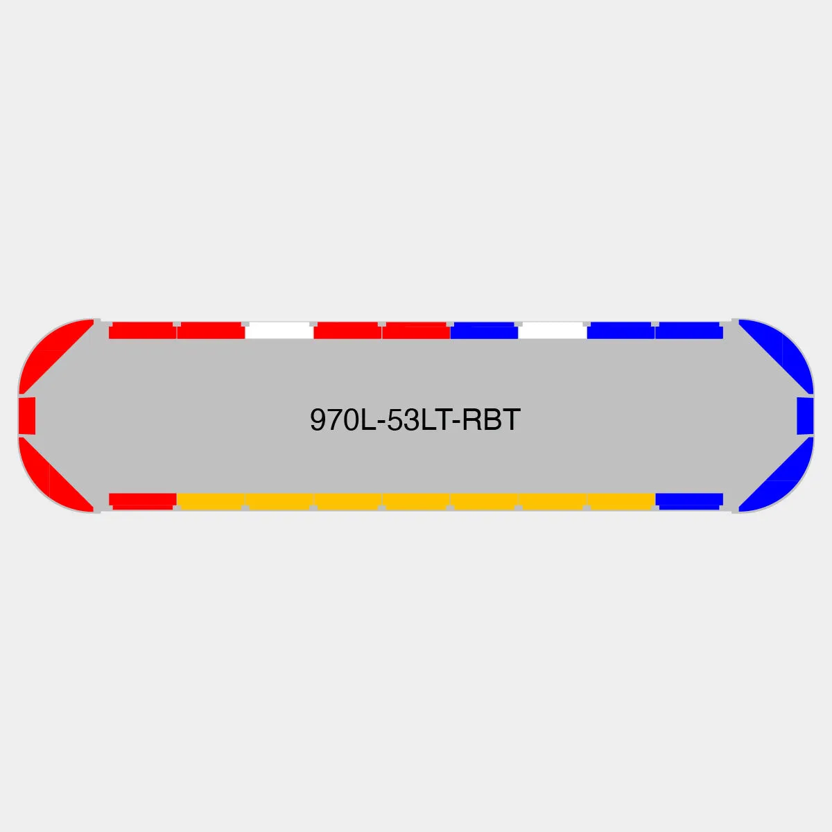 53" Scorpion Series NFPA LED Light Bar w/o Preemption