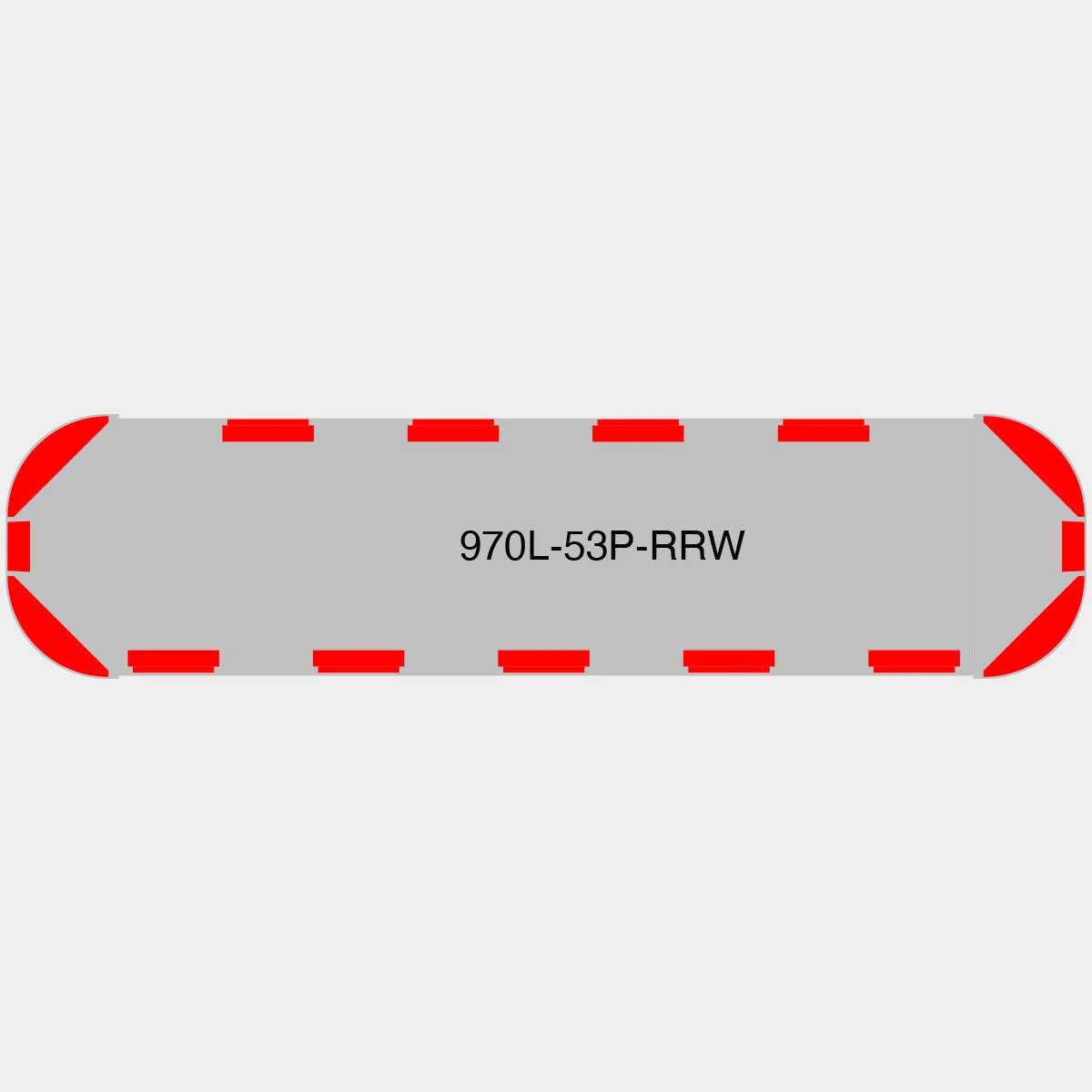 53" Scorpion Series NFPA LED Light Bar w/o Preemption