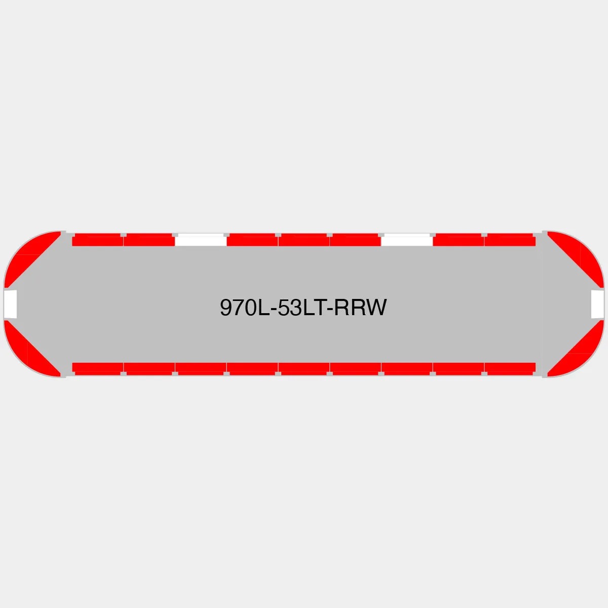 53" Scorpion Series NFPA LED Light Bar w/o Preemption