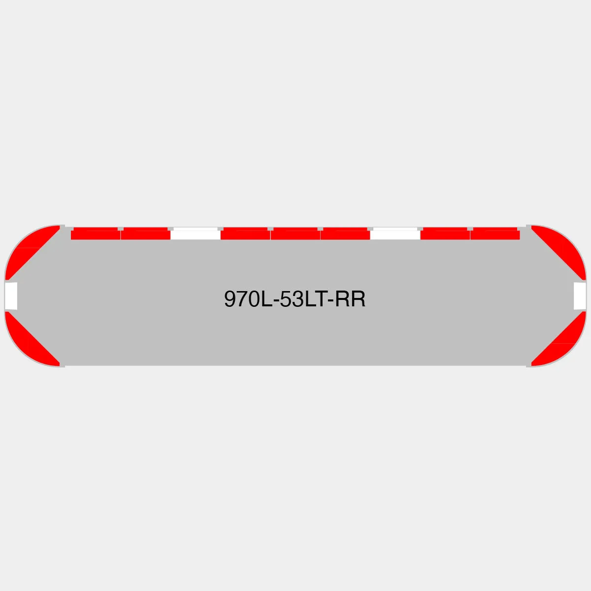 53" Scorpion Series NFPA LED Light Bar w/o Preemption