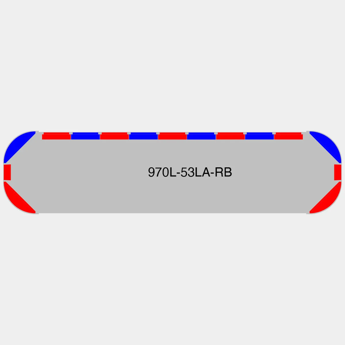 53" Scorpion Series NFPA LED Light Bar w/o Preemption