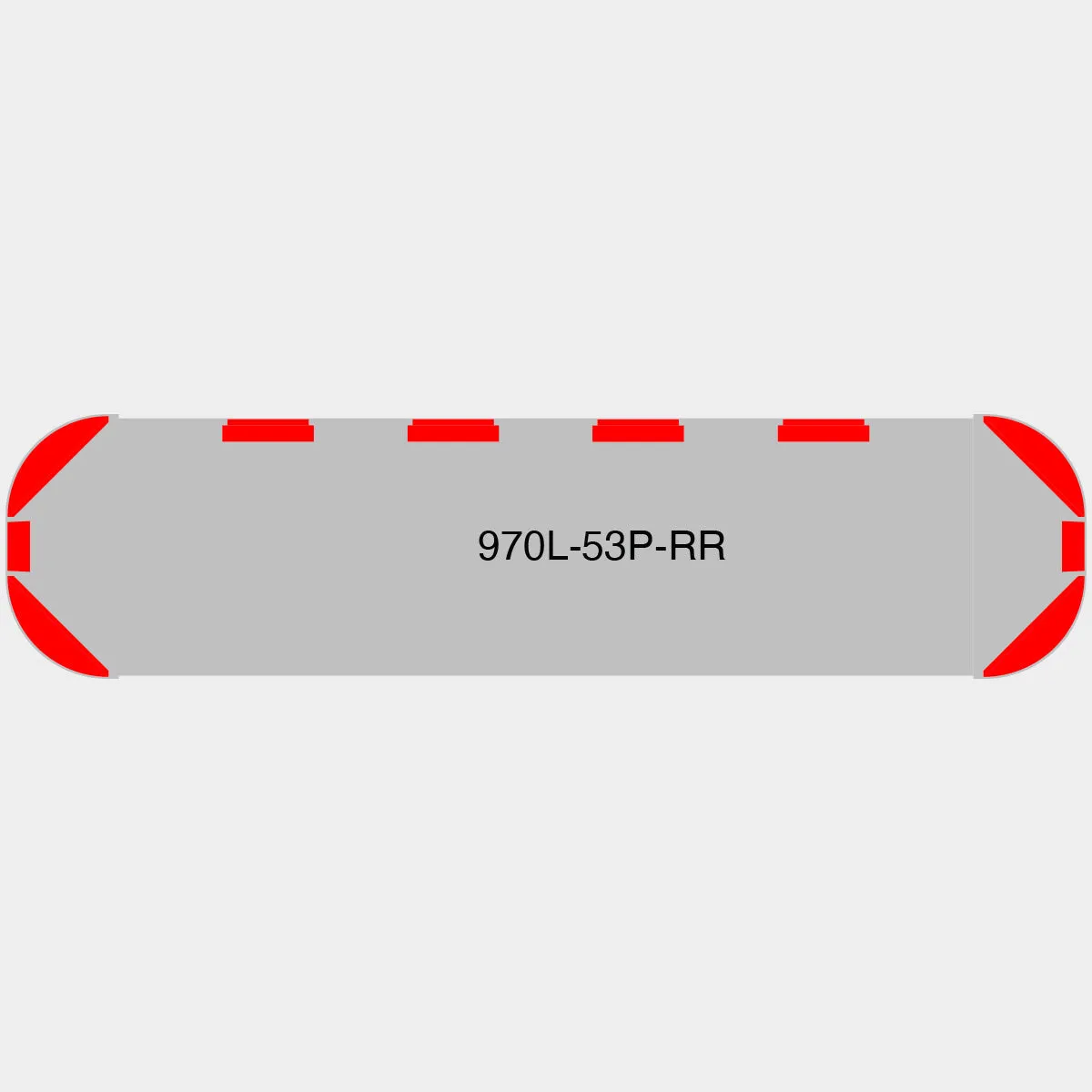 53" Scorpion Series NFPA LED Light Bar w/o Preemption