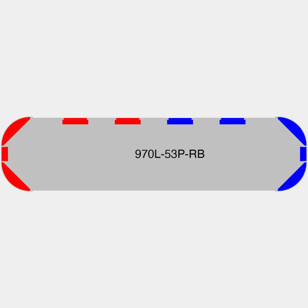 53" Scorpion Series NFPA LED Light Bar w/o Preemption