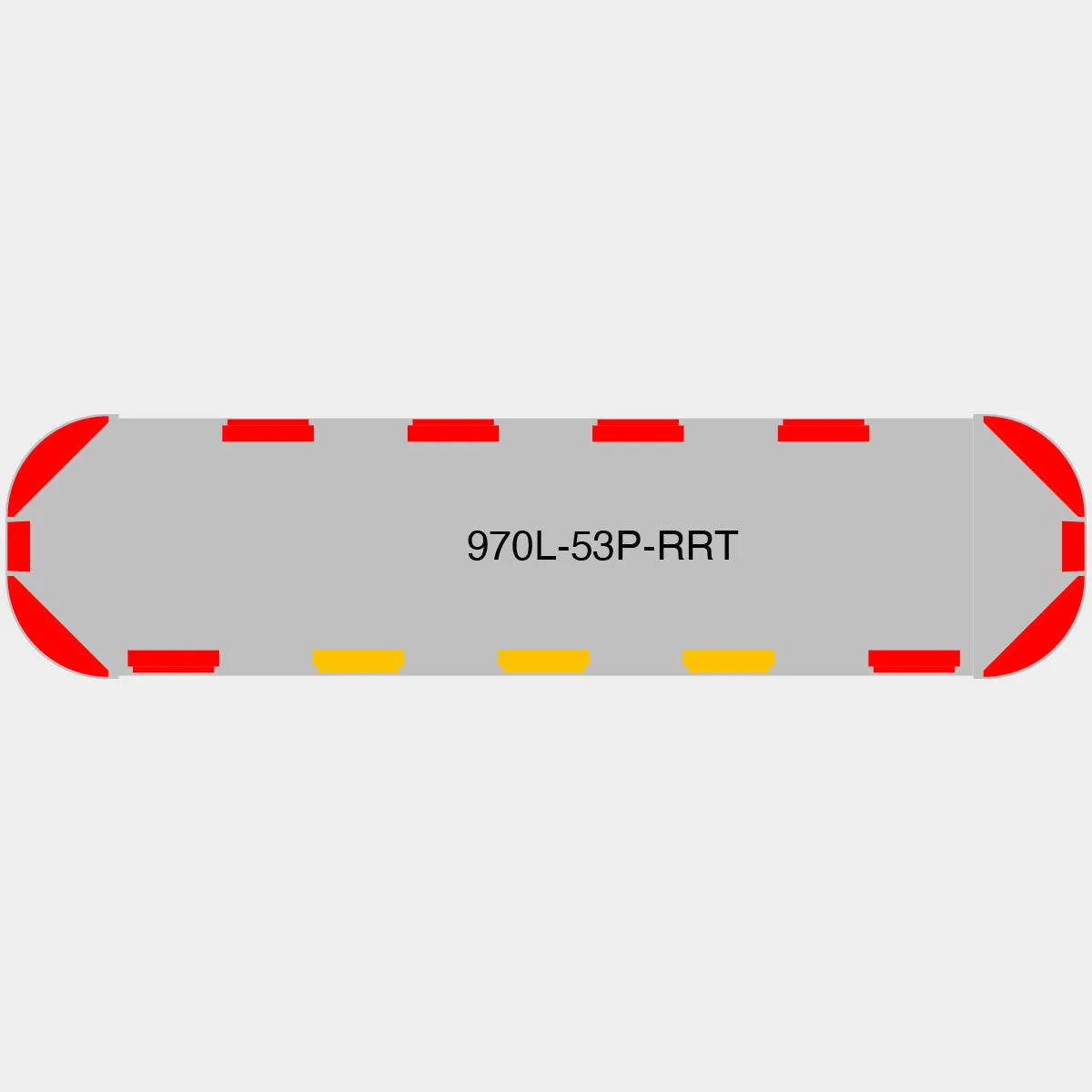 53" Scorpion Series NFPA LED Light Bar w/o Preemption