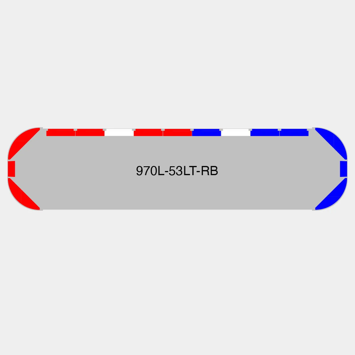 53" Scorpion Series NFPA LED Light Bar w/o Preemption