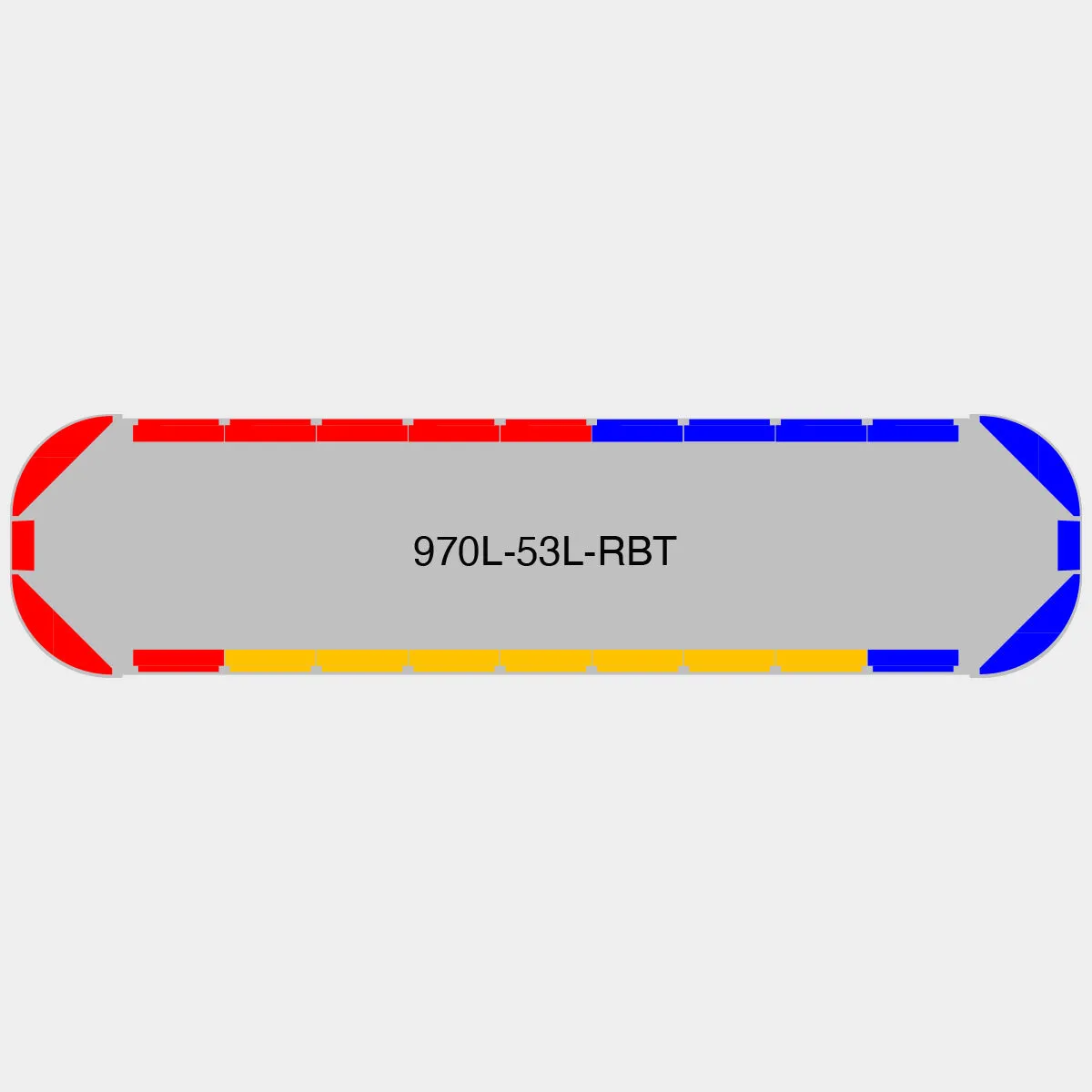 53" Scorpion Series NFPA LED Light Bar w/o Preemption