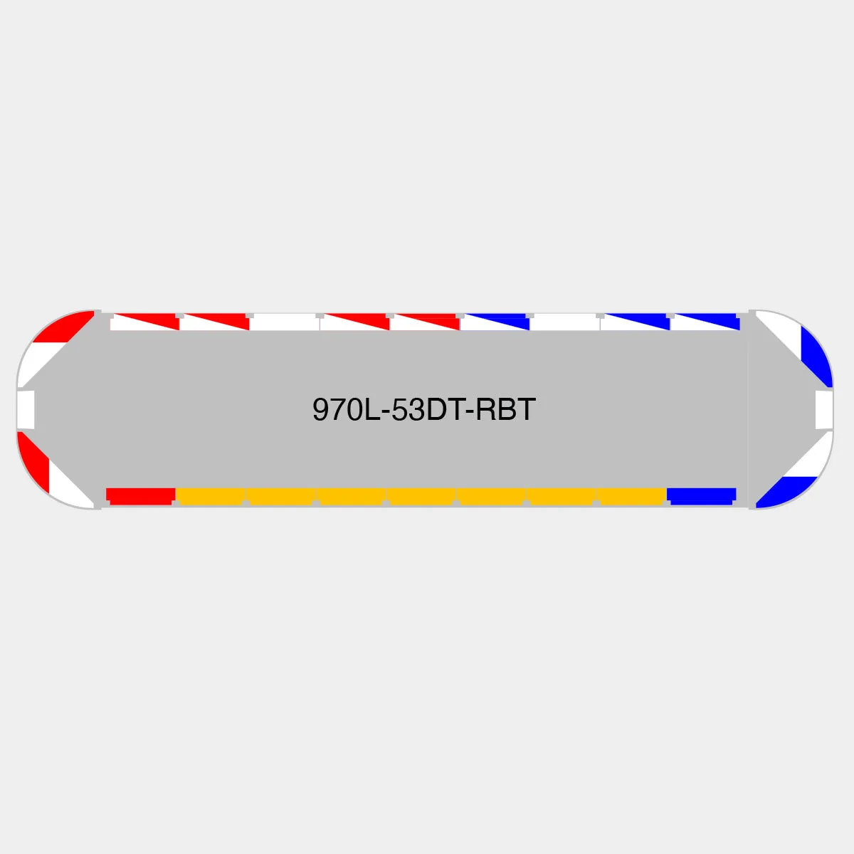 53" Scorpion Series NFPA LED Light Bar w/o Preemption