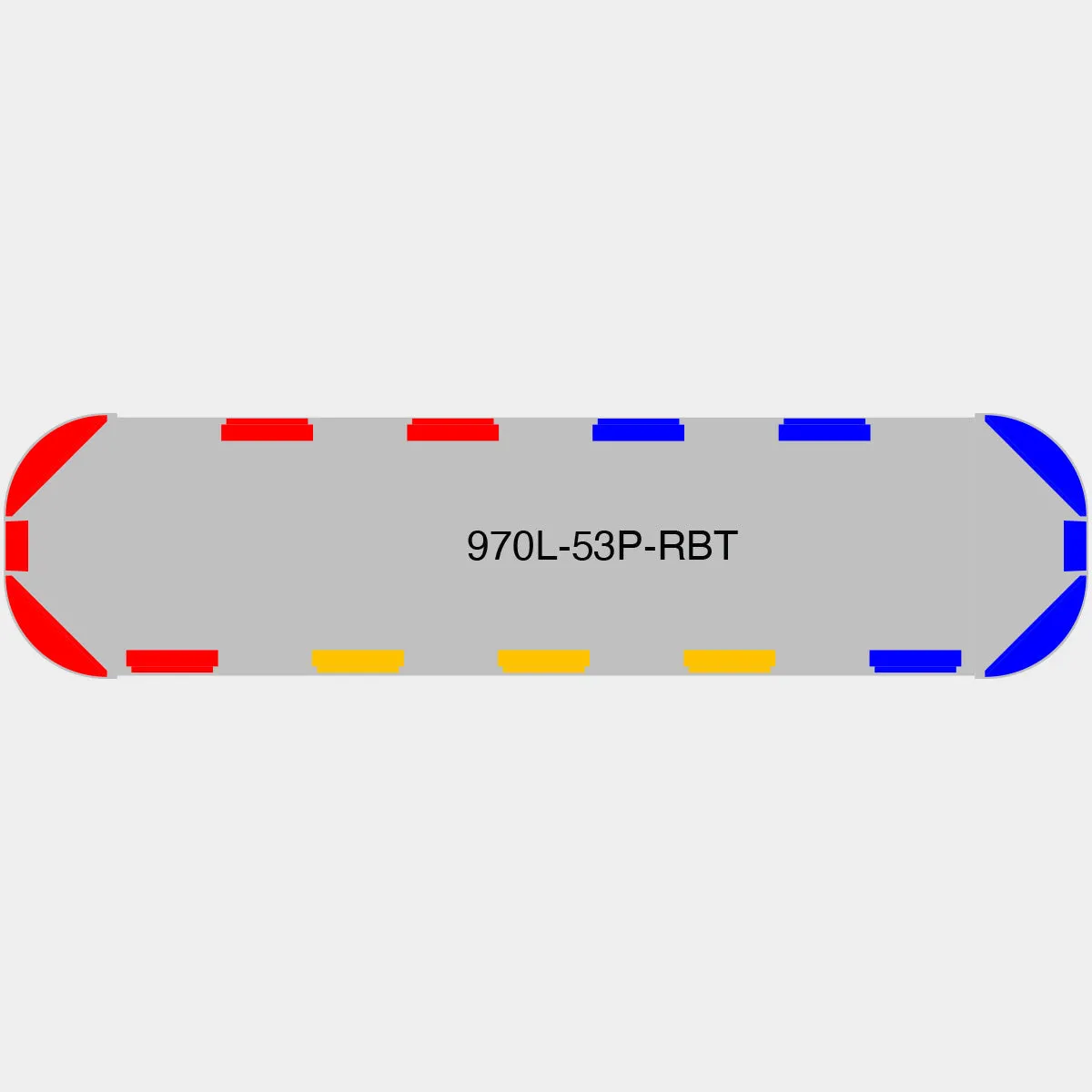 53" Scorpion Series NFPA LED Light Bar w/o Preemption
