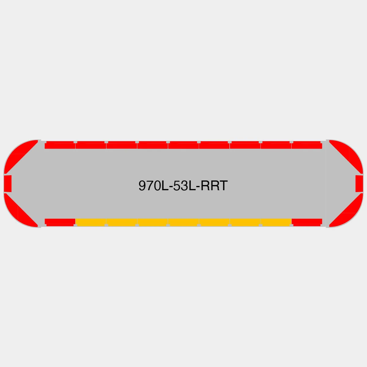 53" Scorpion Series NFPA LED Light Bar w/o Preemption