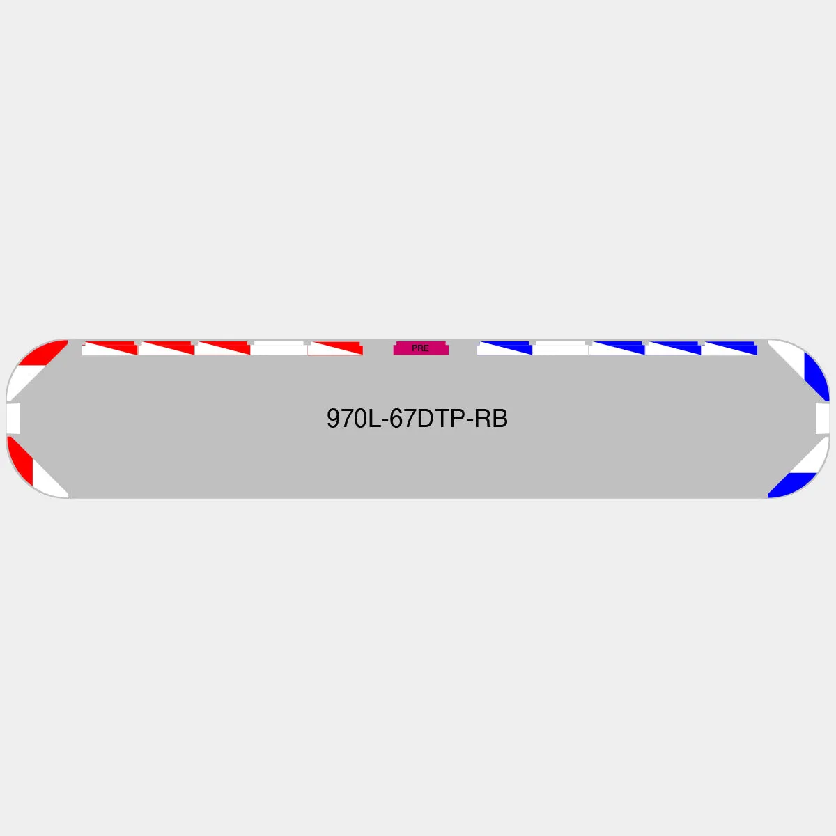 67" Scorpion Series NFPA LED Light Bar w/ Preemption