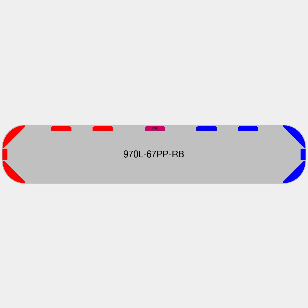 67" Scorpion Series NFPA LED Light Bar w/ Preemption