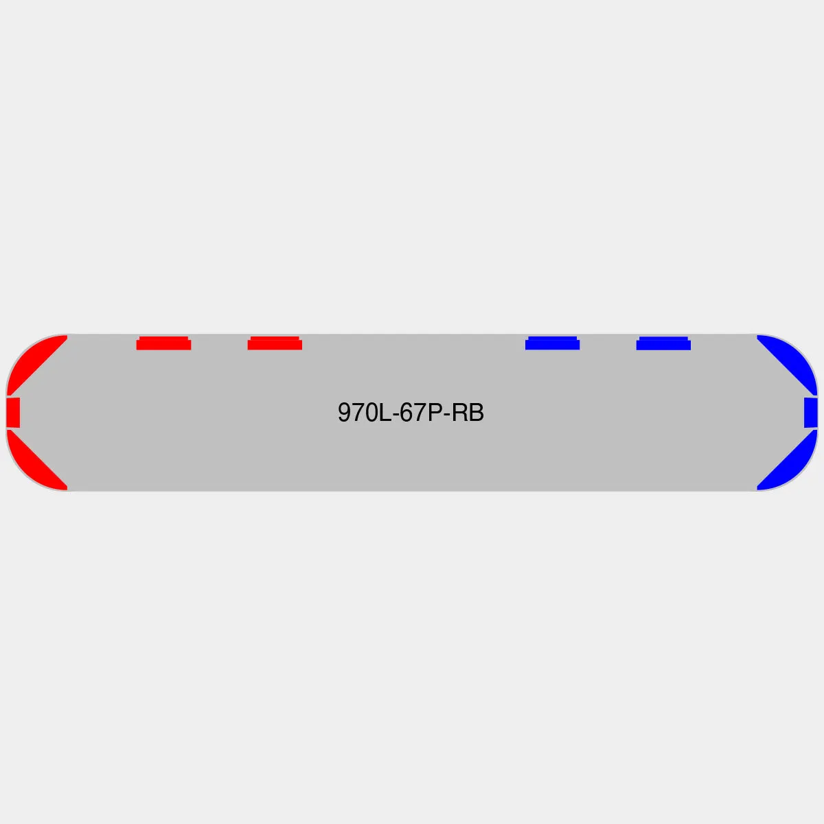 67" Scorpion Series NFPA LED Light Bar w/o Preemption