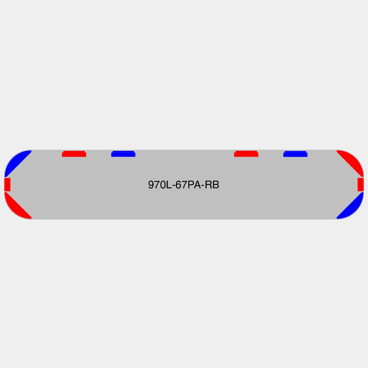 67" Scorpion Series NFPA LED Light Bar w/o Preemption