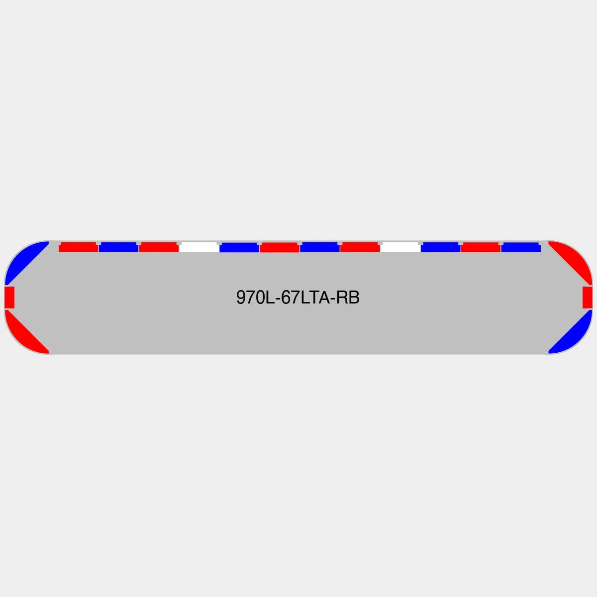 67" Scorpion Series NFPA LED Light Bar w/o Preemption