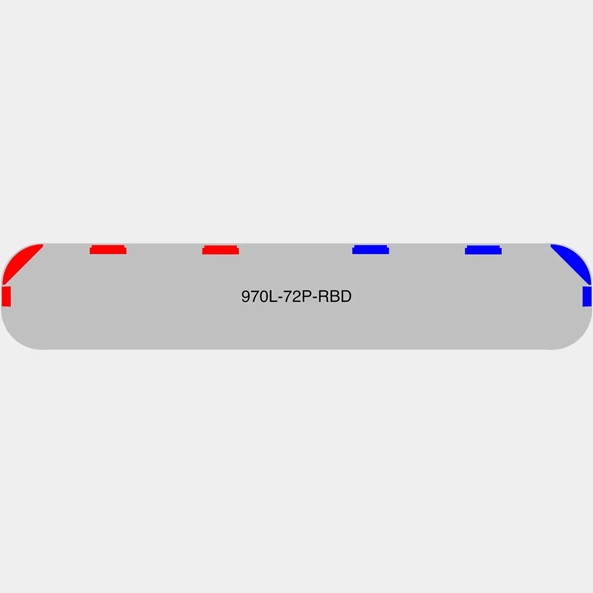 72" Scorpion Series NFPA LED Light Bar w/o Preemption