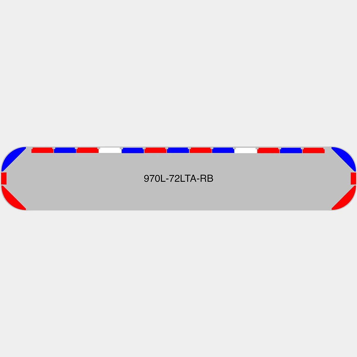 72" Scorpion Series NFPA LED Light Bar w/o Preemption