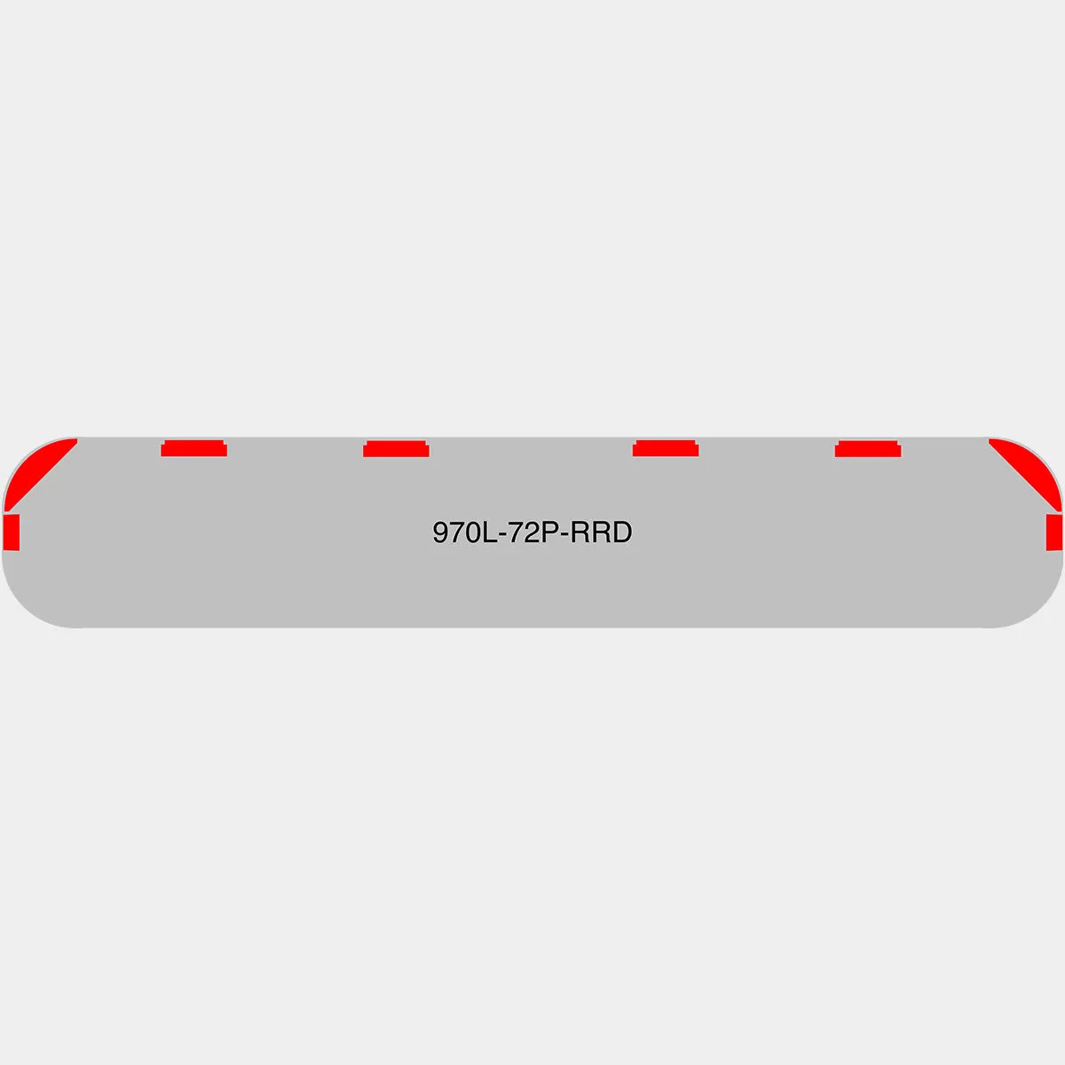 72" Scorpion Series NFPA LED Light Bar w/o Preemption