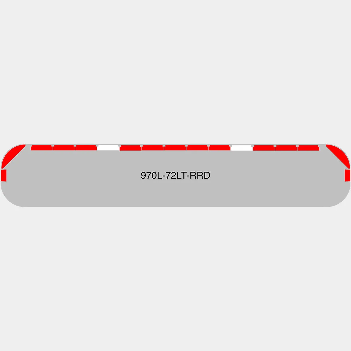 72" Scorpion Series NFPA LED Light Bar w/o Preemption