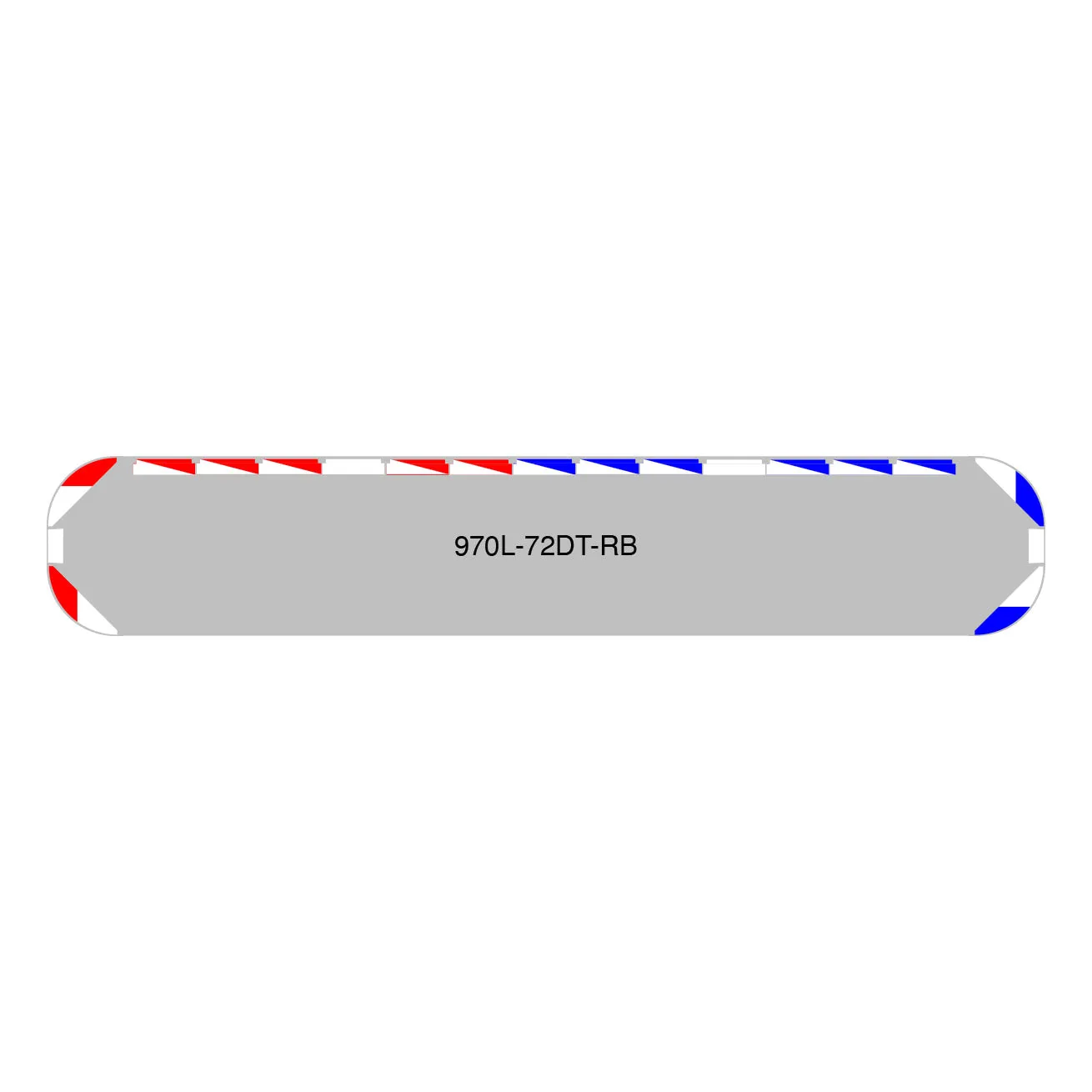 72" Scorpion Series NFPA LED Light Bar w/o Preemption