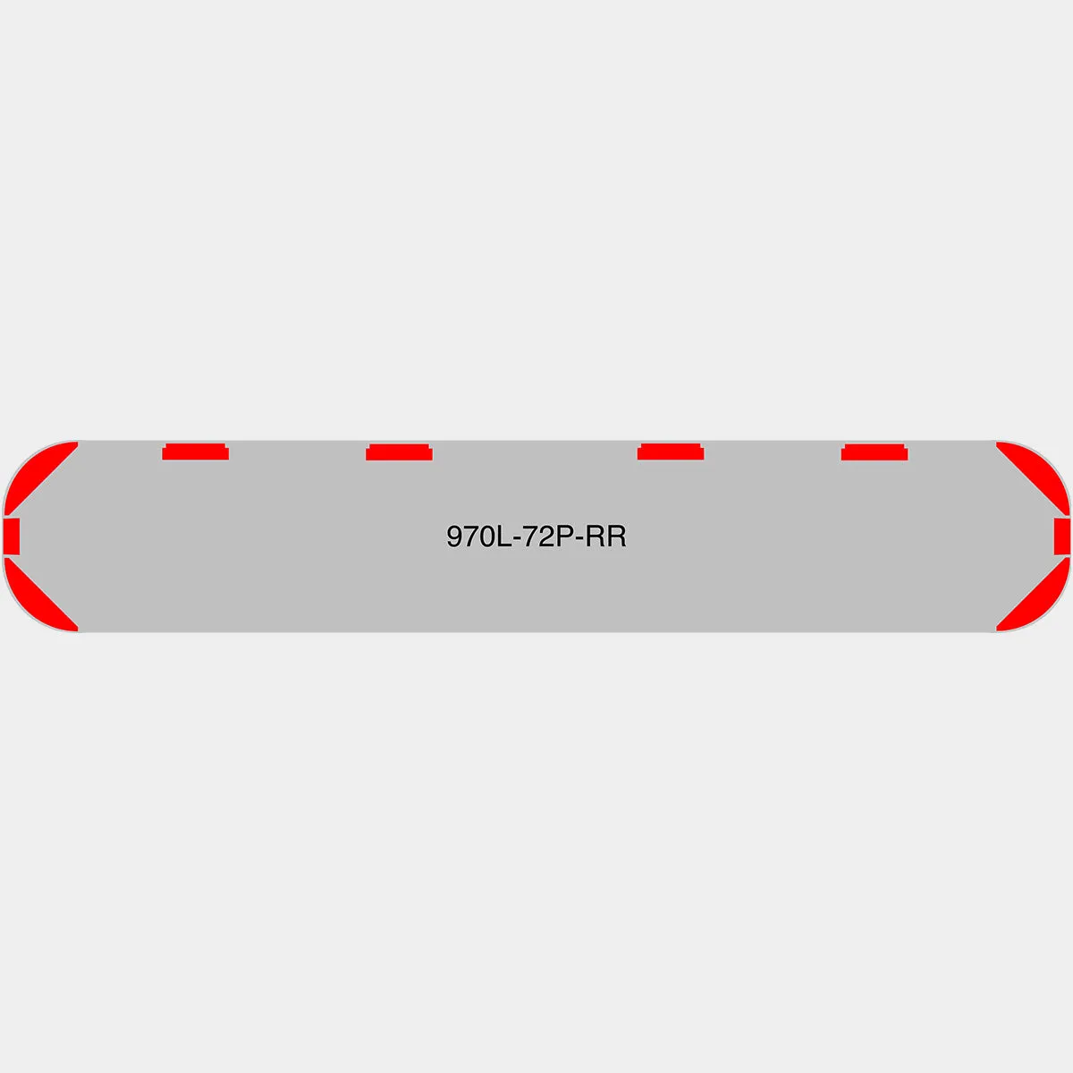 72" Scorpion Series NFPA LED Light Bar w/o Preemption