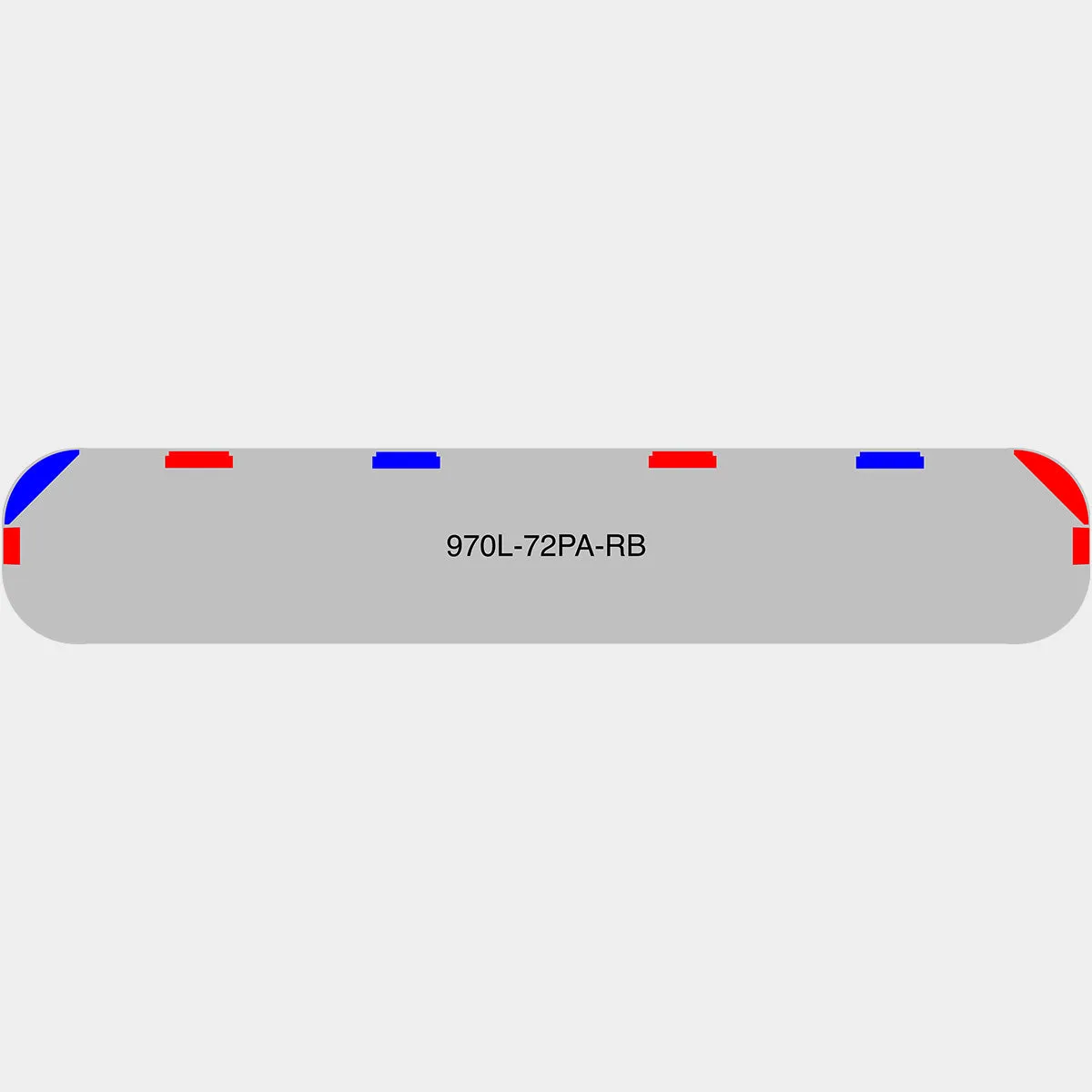 72" Scorpion Series NFPA LED Light Bar w/o Preemption