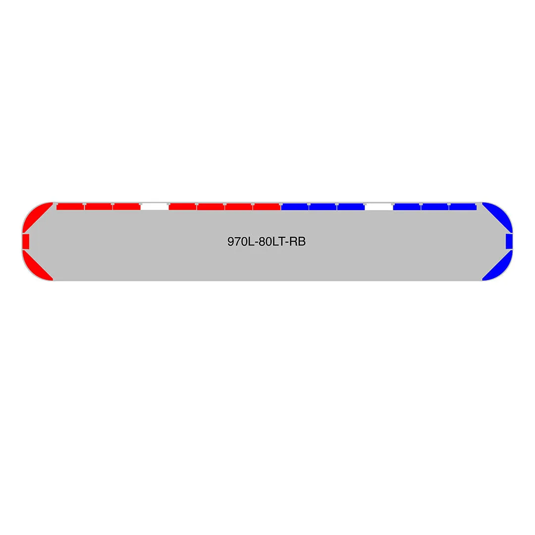 80" Scorpion Series NFPA LED Light Bar w/o Preemption