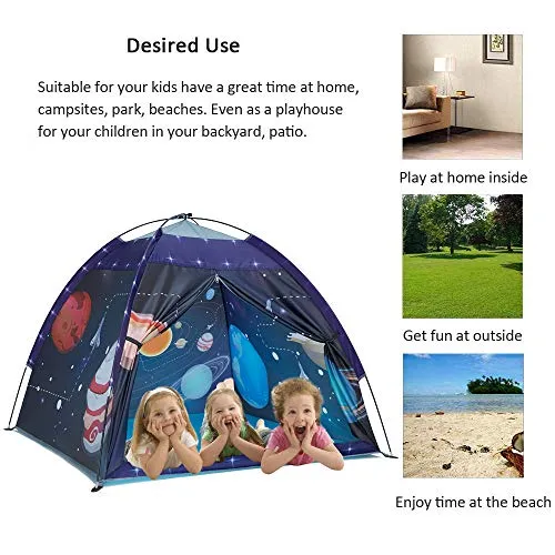 Ai-Uchoice Kids Play Tent Indoor Toddler Play Tent Children Playhouse for Boys and Girls Outdoor Playing