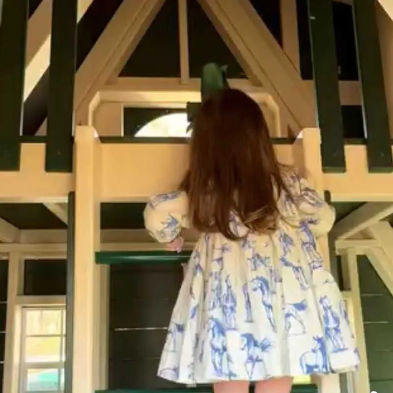 Alpine Retreat 2 Story Playhouse with Slide