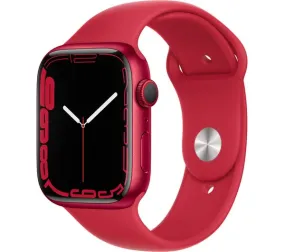 APPLE Watch Series 7 Cellular 4G - (PRODUCT)RED Aluminium with (PRODUCT)RED Sport Band, 45mm - Acceptable
