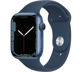 Apple Watch Series 7 GPS   Cellular - Blue Aluminium with Abyss Blue Sport Band - 45mm - Good