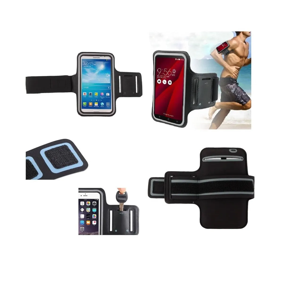 Armband Professional Cover Neoprene Waterproof Wraparound Sport with Buckle for N-Zone S7 Pro  (2021)