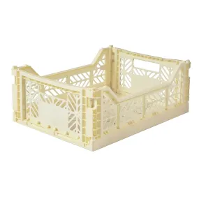 Aykasa - Medium Folding Storage Crate: Banana