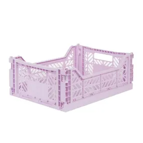 Aykasa: Medium Folding Storage Crate - Orchid Aykasa: Medium Folding Storage Crate - Orchid