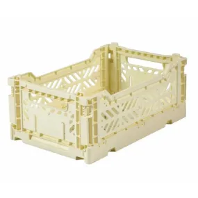 Aykasa - Small Folding Storage Crate: Banana