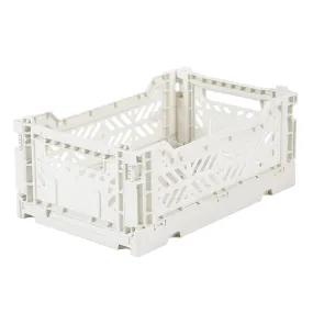 Aykasa - Small Folding Storage Crate: Coconut Milk