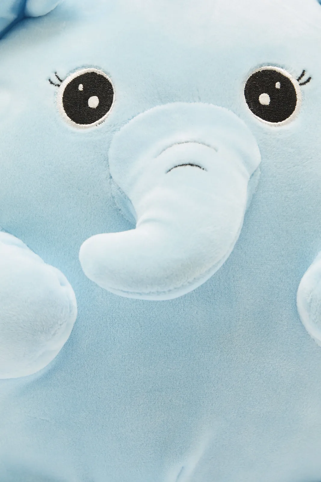 Baby Blue Plush Elephant Toy