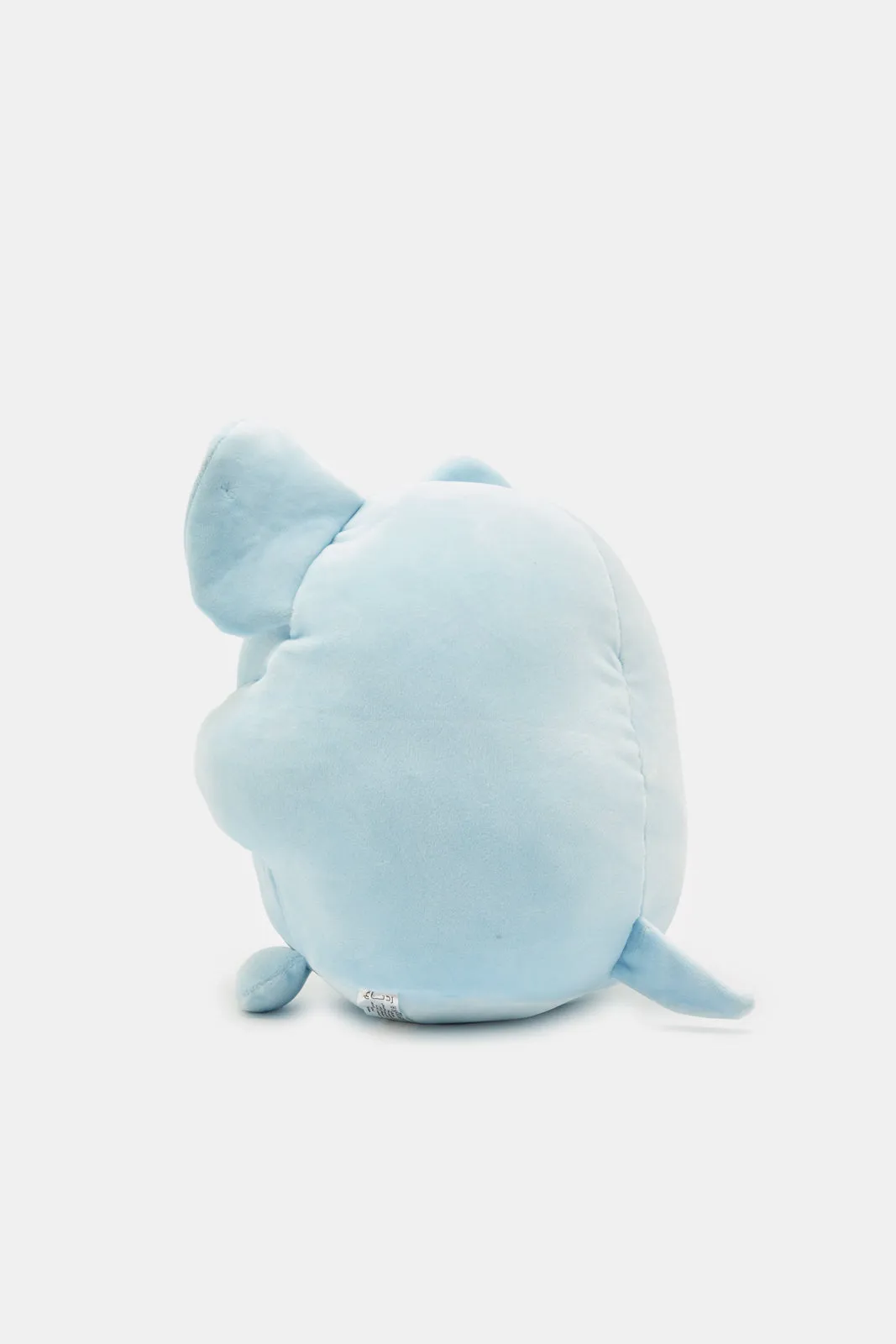 Baby Blue Plush Elephant Toy