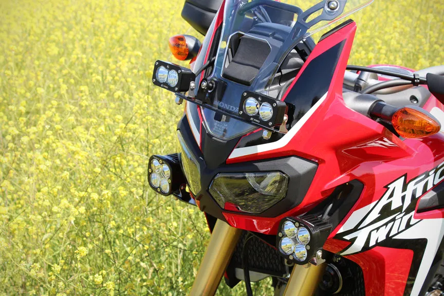 Baja Designs 447030 Honda Africa Twin Windscreen Mount Kit Pro Baja Designs