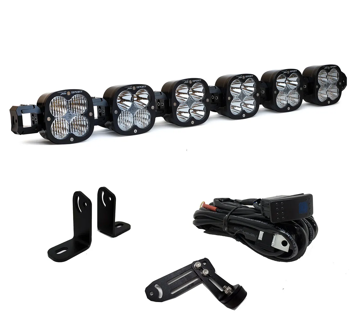 Baja Designs 447081 Polaris RZR Pro XP, XL Linkable Roof Bar Kit Baja Desgins