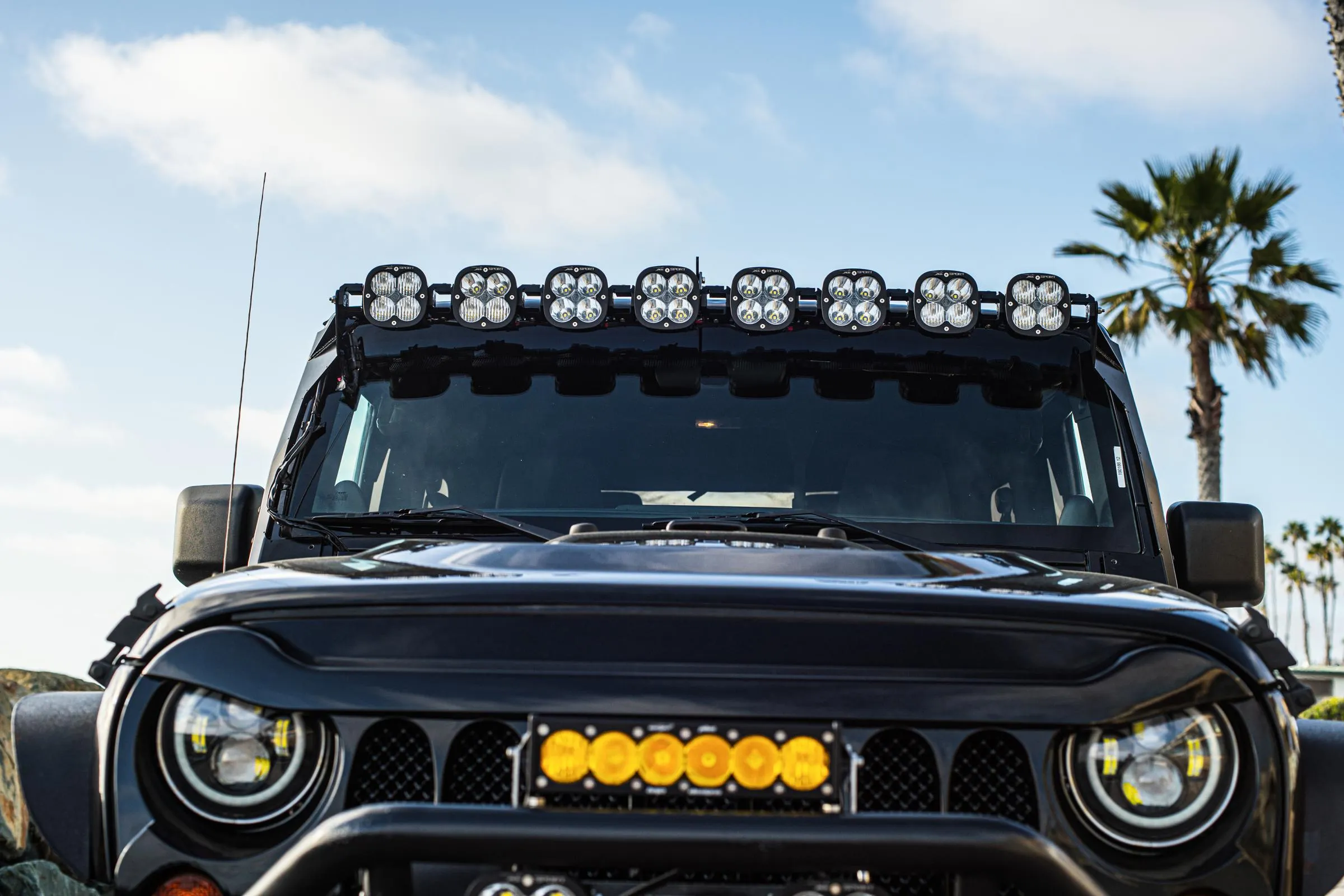 Baja Designs 447099 Jeep JK XL Linkable Roof Bar Kit  07-16 Wrangler JK Baja Desgins