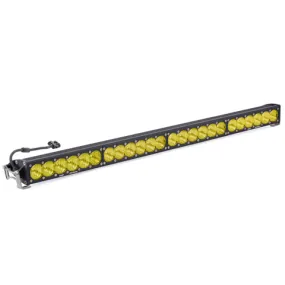 Baja Designs 454014 40 Inch LED Light Bar Amber Wide Driving Pattern OnX6 Series Baja Designs