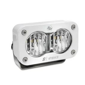 Baja Designs 480005WT S2 Pro LED Pod Wide Cornering White Baja Designs