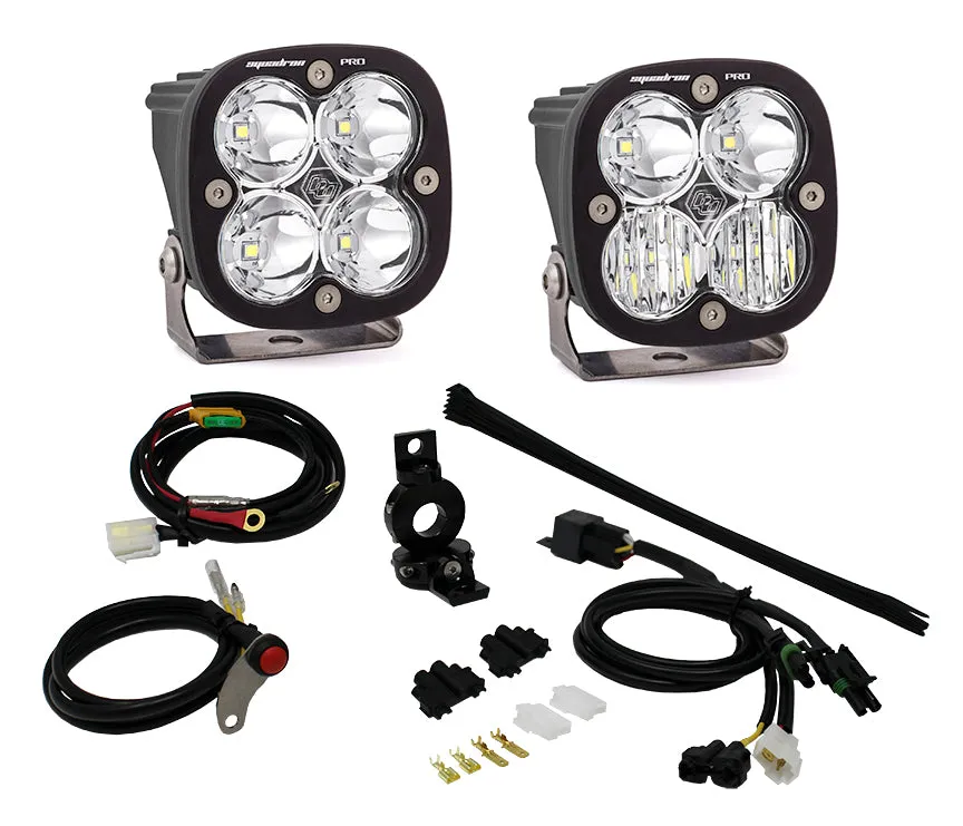 Baja Designs 497084 Adventure Bike 1 Inch Squadron Kit Pro Baja Designs